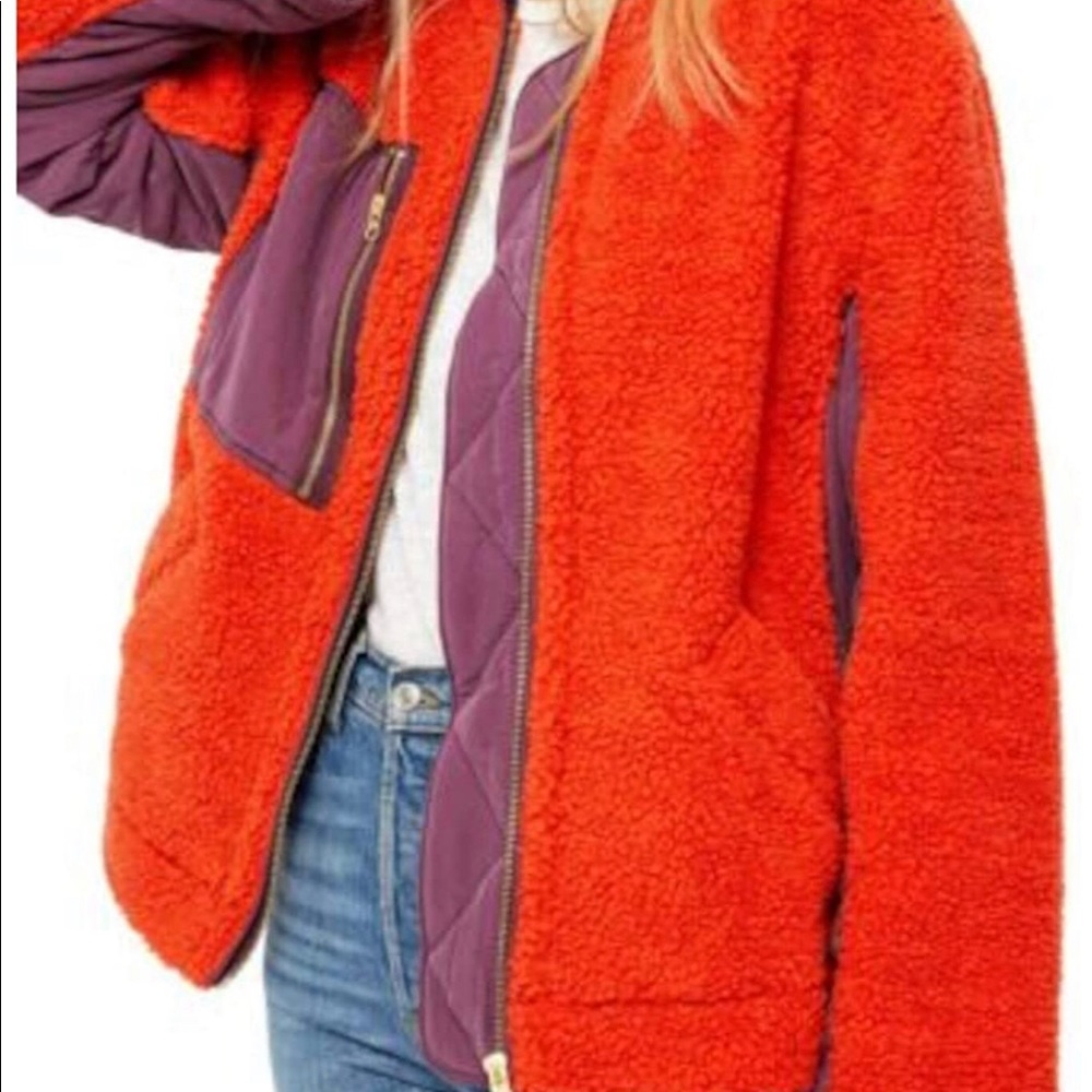 Free People Sherpa Jacket